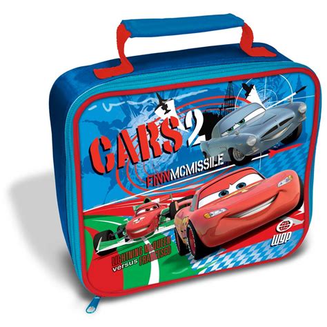 cars 2 backpack lunch box